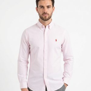 First Copy Ralph Lauren Shirt Baby Pink Model View