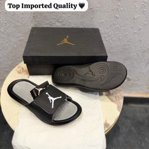 First Copy Jordans Hydro Slide Black Grey