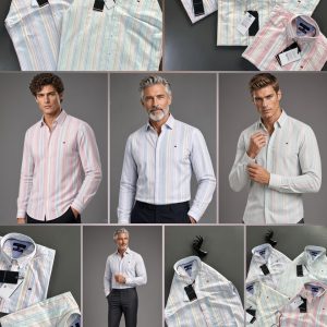 First Copy Ⓡ🅢tommy Hilfiger Exclusive Cotton Shirts Tommy Hilfiger Original Collection Shirts Combines Style And Comfort, Making It Perfect For Leisurely, Relaxing Days. Made From Very Cotton, It Features Long Sleeves, Brand Logo And A Classic Collar.