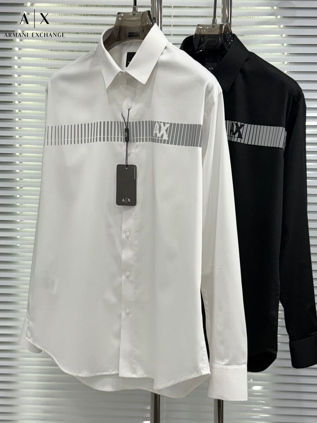 First Copy βοΈβπ
’ Armani Exchange Original Latest Shirt This Armani Shirt Combines Style And Comfort, Making It Perfect For Leisurely, Relaxing Days. Made From Cotton , It Features Full Sleeves .