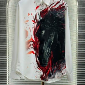 First Copy Hermes Import Japenese Lycra Shirts Hermes Collection Shirts