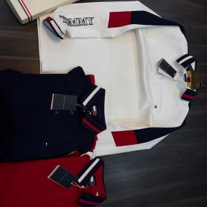 First Copy Tommy Hilfiger Full Sleeves Collar T-Shirt