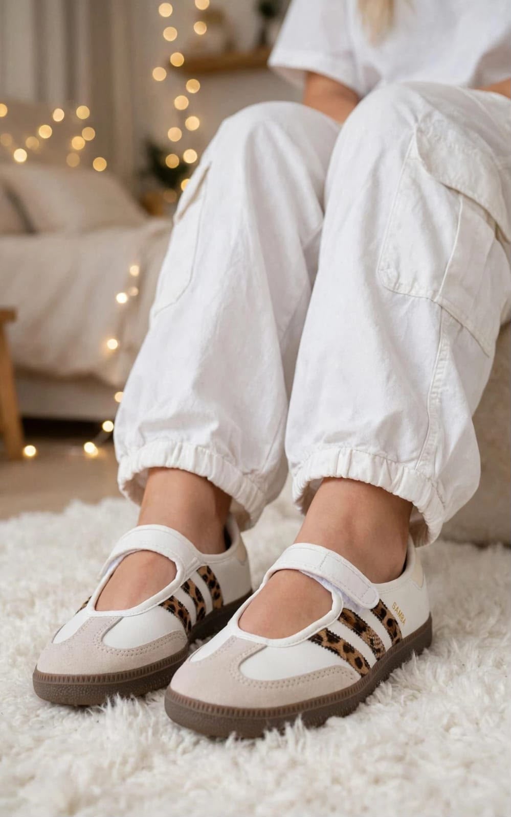 First Copy Girls Color Adidas Originals Samba Jane Ballet Cream