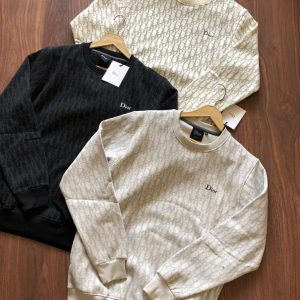 First Copy Dior Pullovers Feather Blend Yarn