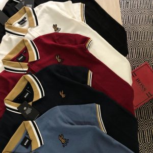 First Copy Hugo Boss Very Cotton Lycra Polos Heavy Gsm