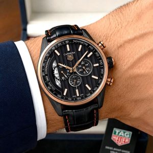 First Copy A Tag Heuer Carrera Chronograph With All The