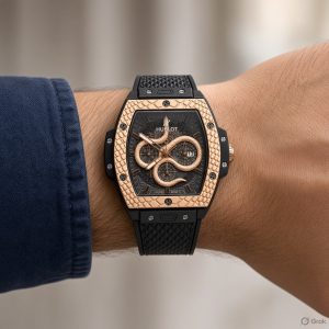 First Copy Hublot Ultraflat Titanium Dial