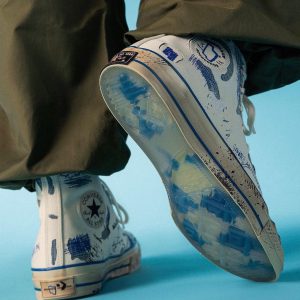 First Copy Converse Chuck 70 Adererror White Blue Mid