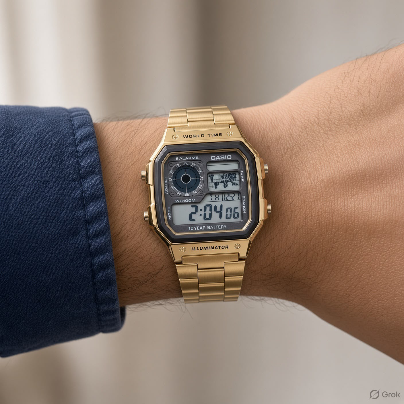 First Copy _Casio Watch_ Good Quality Square Dial Casio World