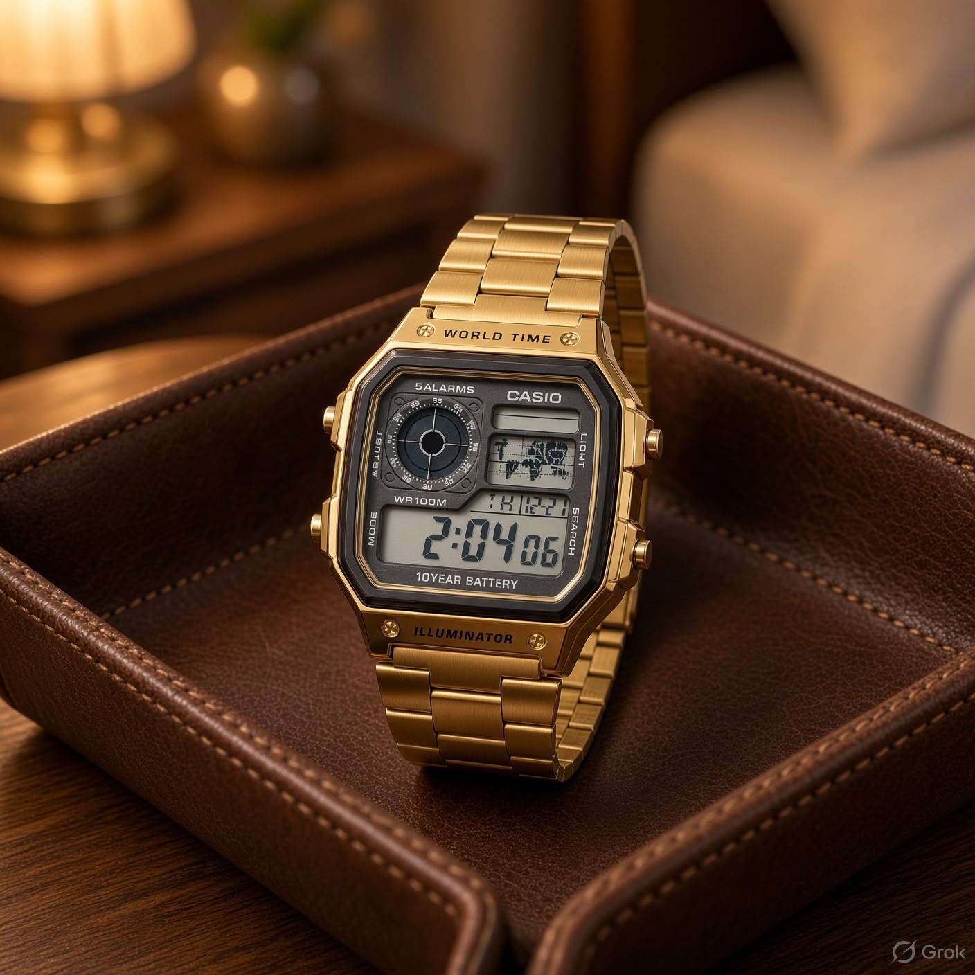 First Copy _Casio Watch_ Good Quality Square Dial Casio World