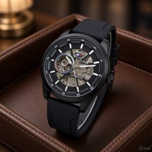 First Copy _Okley Mens Watch_ Good Quality Round Dial Okley