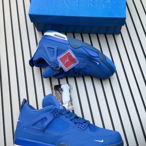 First Copy Nike Air Jordan 4 RM Bike Air Blue Side View