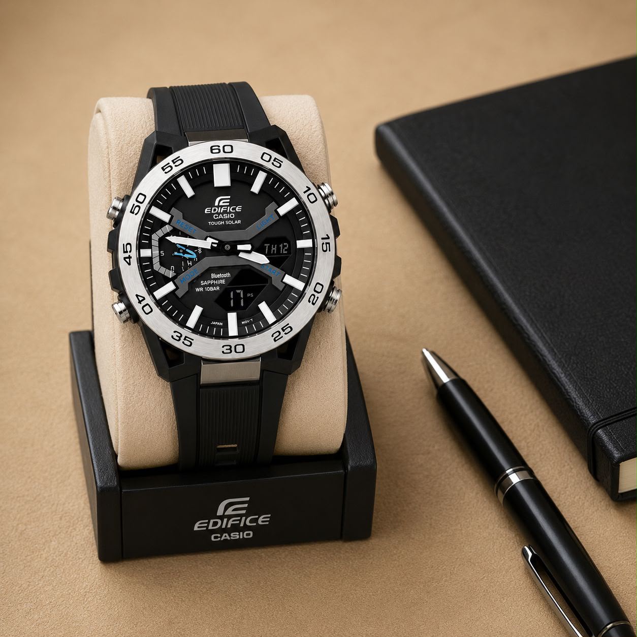 First Copy Casio Edifice ECB-2000 Watch in Box