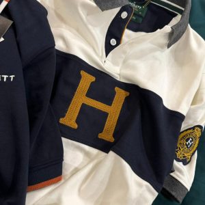 First Copy Hackett London Matty Fabric Casual Polo T-Shirt - Image 1