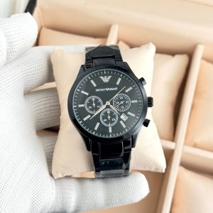 First Copy Emporio Armani AR2434 Classic Chronograph Stainless Steel Watch - View 1