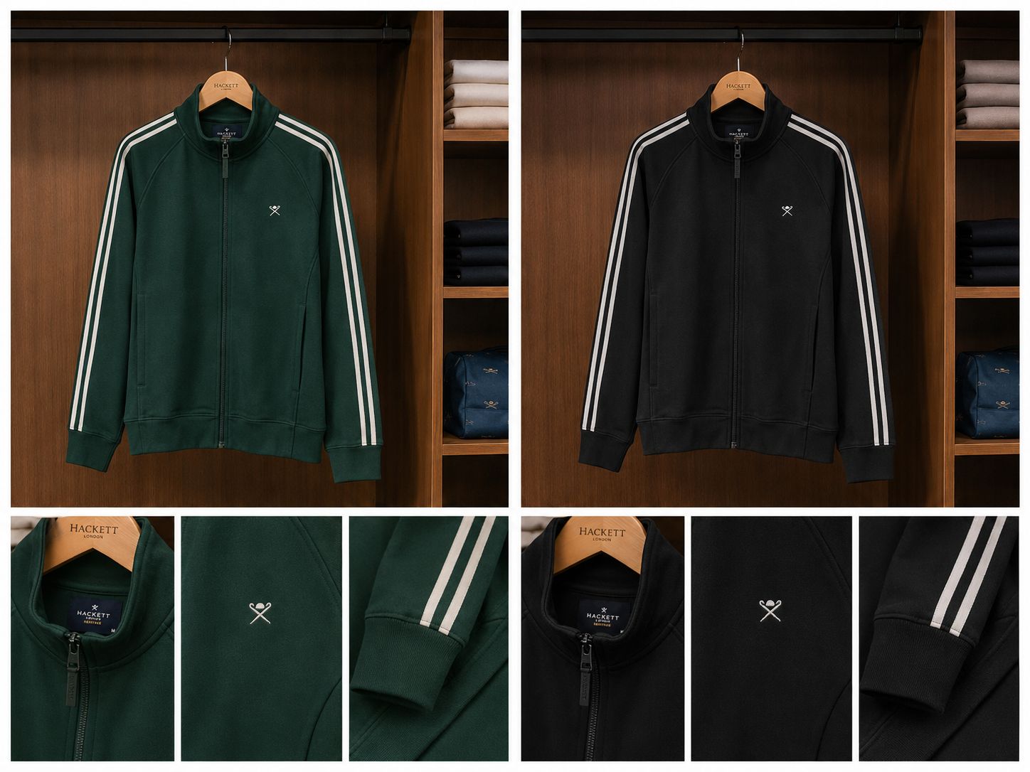 First Copy Hackett London Premium Imported Full Zip Winter Jacket - View 1