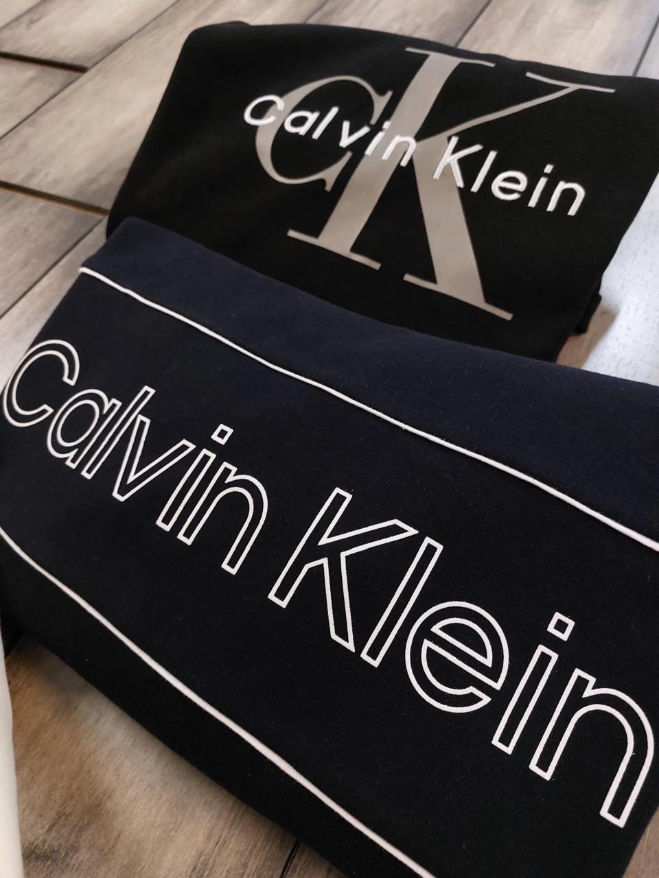 First Copy Calvin Klein CK Monogram Embossed Cotton Prewinter Sweatshirt - View 6