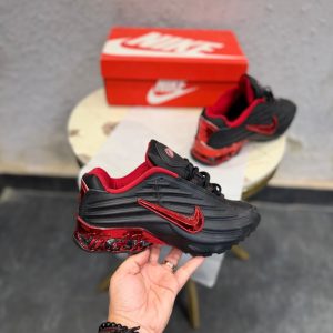 First Copy Nike Nocta Hot Step 2 Black Red Sneakers Front