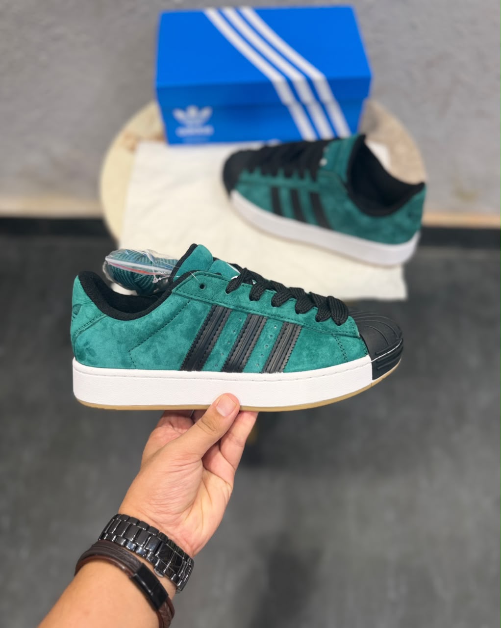 First Copy Adidas Superstar Xl 2Nd Generation Dark Green