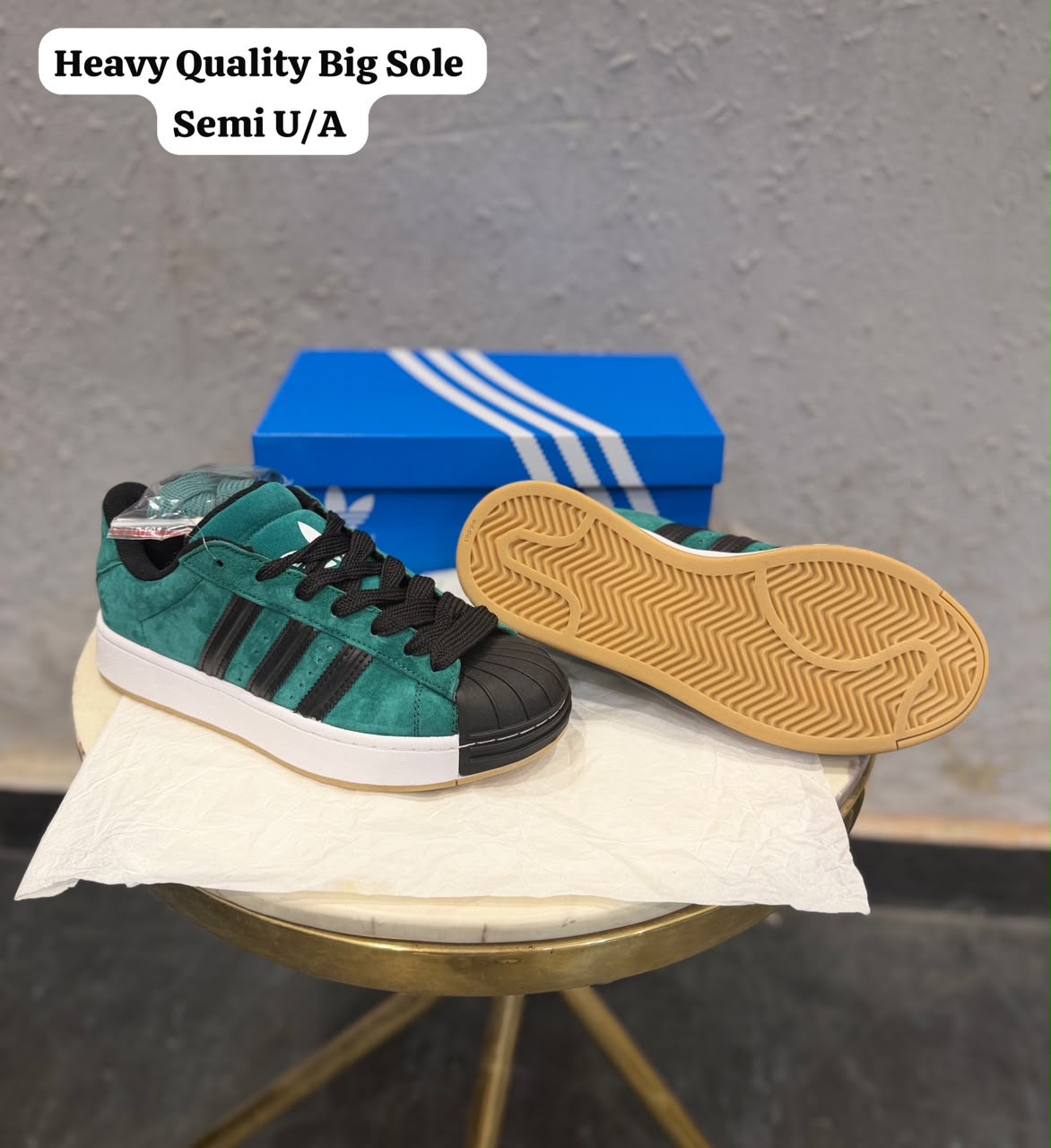 First Copy Adidas Superstar Xl 2Nd Generation Dark Green
