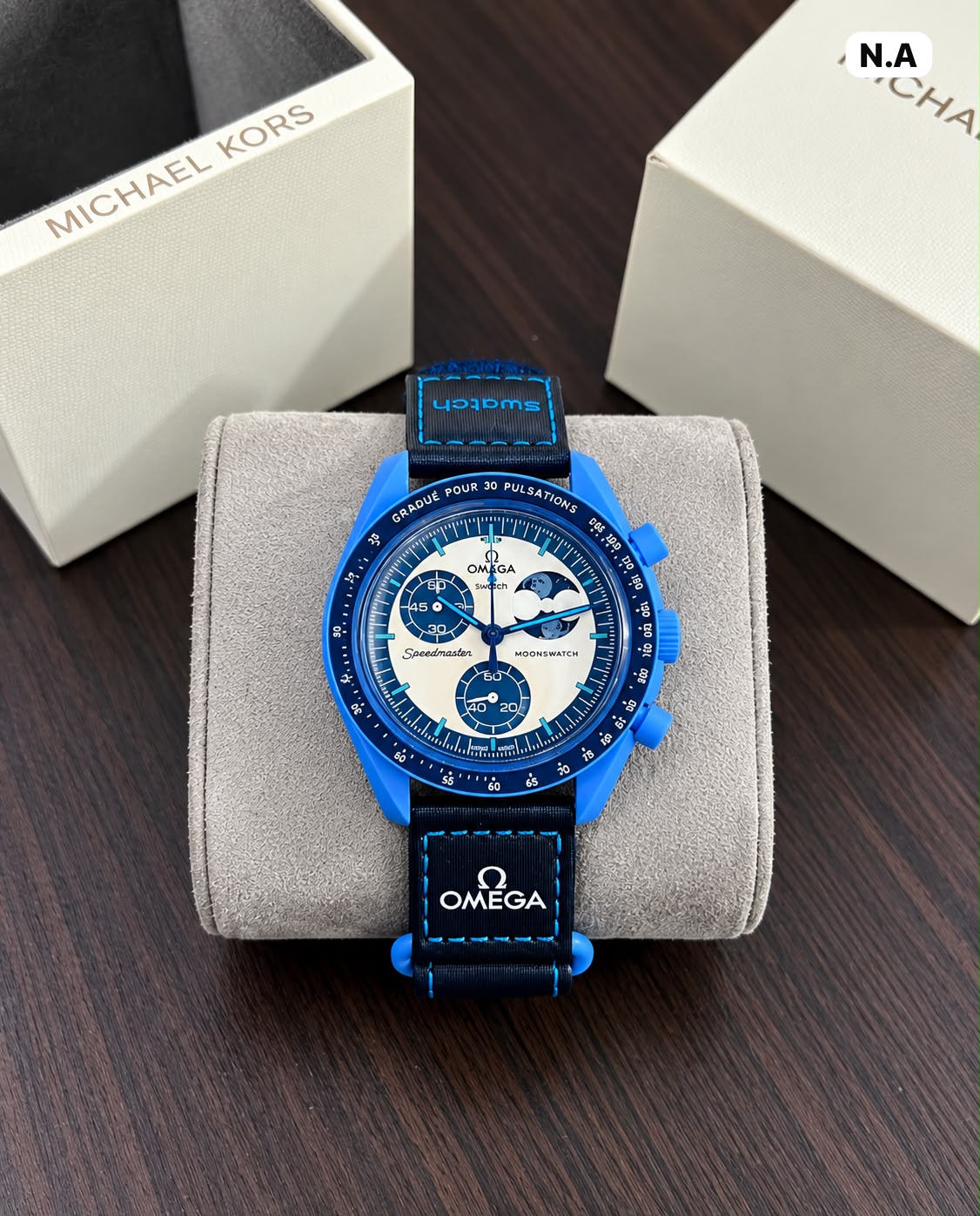 First Copy Omega Swatch Moonswatch Mission To Neptune Striking