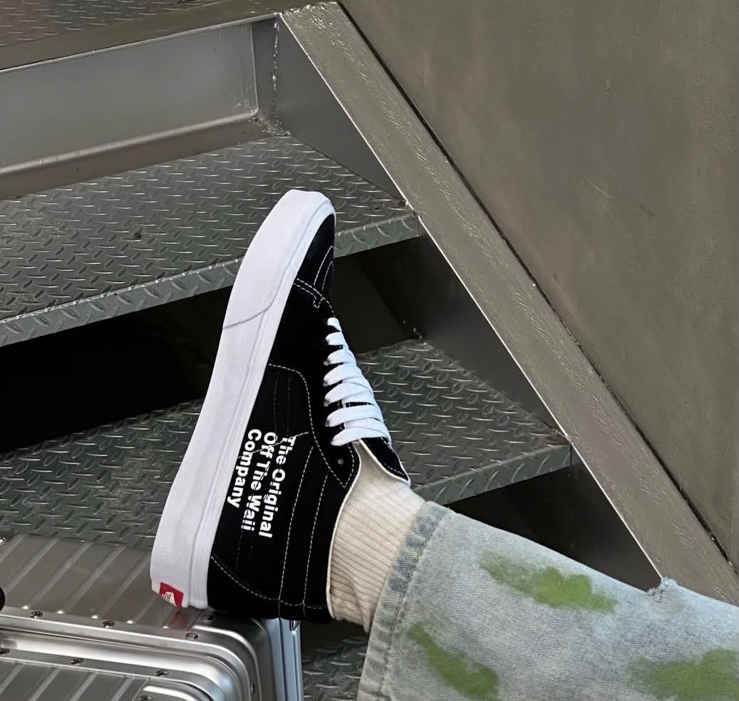 First Copy Vans Old Skool Sk8 Og Black White