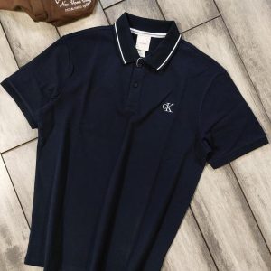 First Copy Calvin Klein Quality Half Sleeves Polo Tees