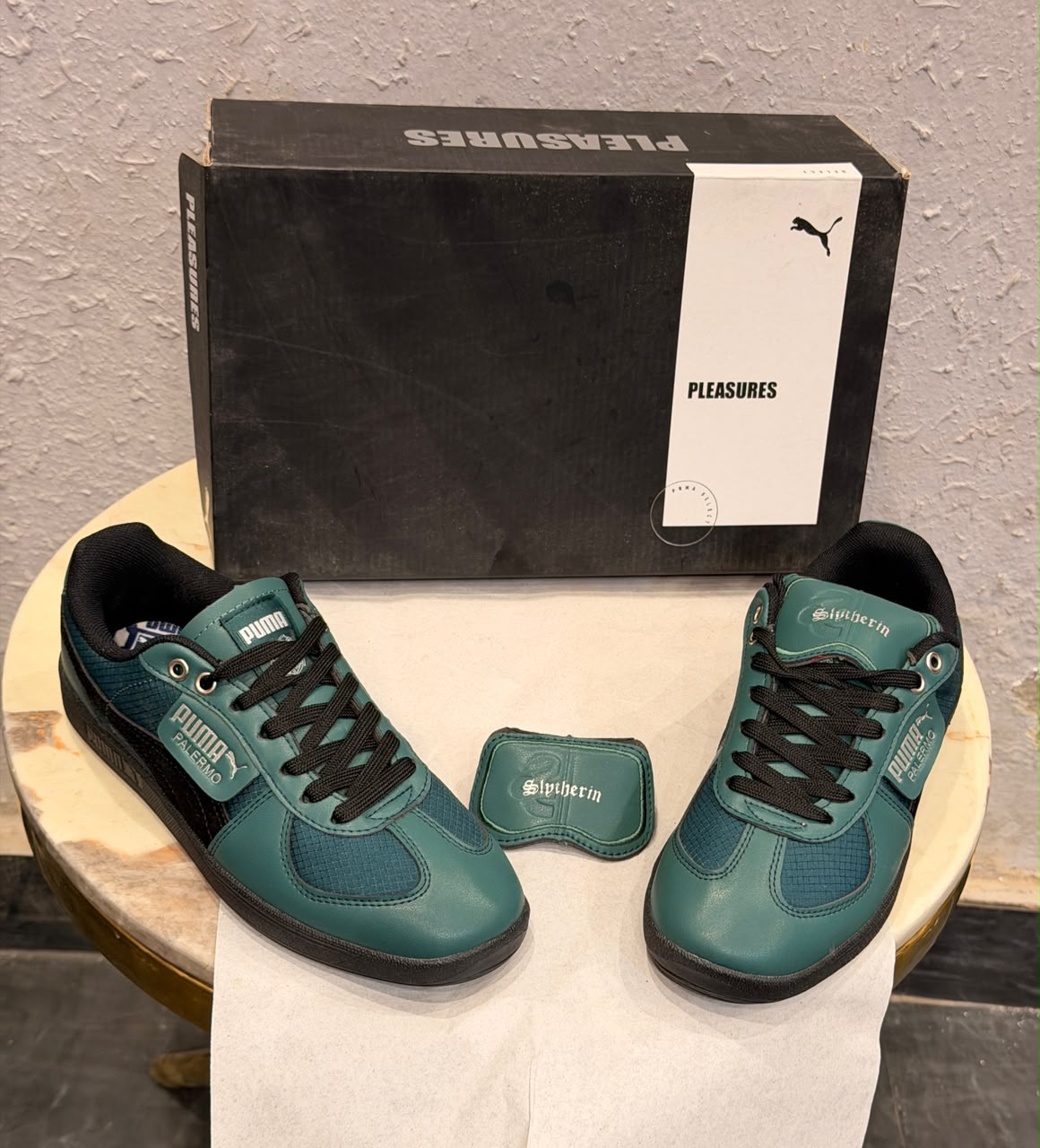 First Copy Puma Palermo 2 x Harry Potter Collaborative Suede Sneakers view 3