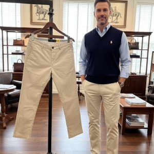 First Copy Ralph Lauren Polo Stretch Comfort Cotton Casual Trousers view 1