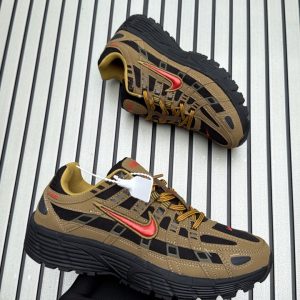First Copy Nike P-6000 Metallic Silver Running Sneakers view 1