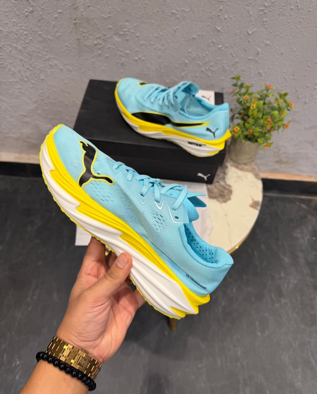 First Copy Puma Nitro Deviate Elite 4 Carbon Plate Running Shoes view 5