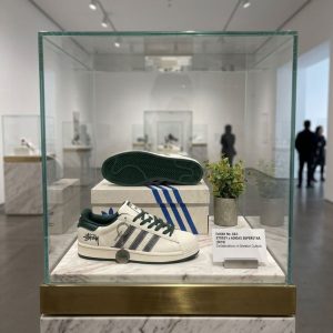 First Copy Adidas Originals Superstar Stussy Edition Sneakers with Keychain view 1