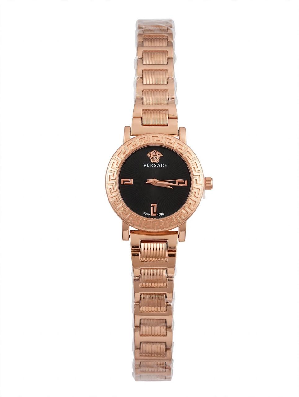 First Copy Michael Kors Classic Chrono Look Ladies Watch in Rose Gold view 5