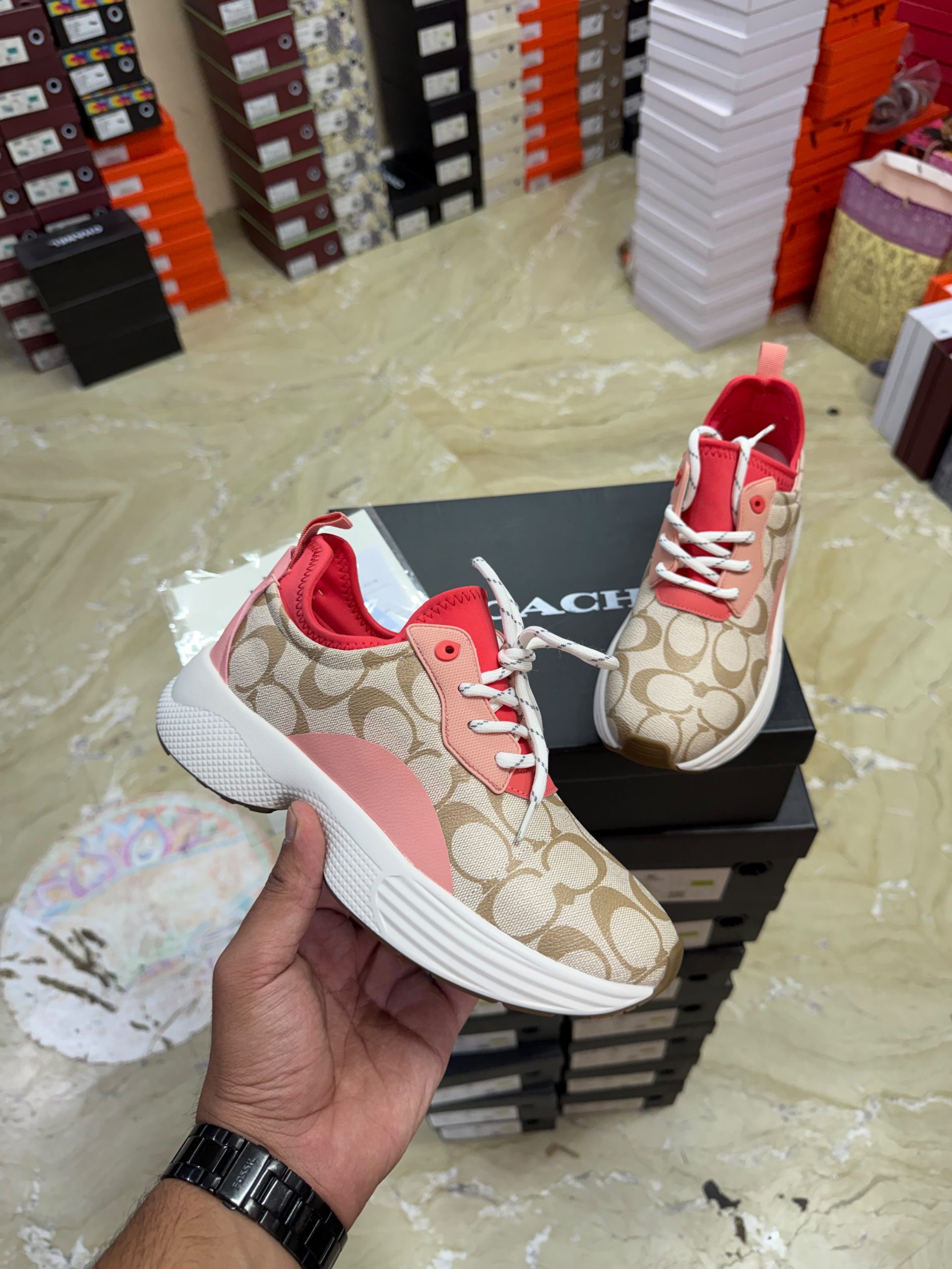 First Copy Coach Tech Runner 12A Master Copy Sneakers - View 1