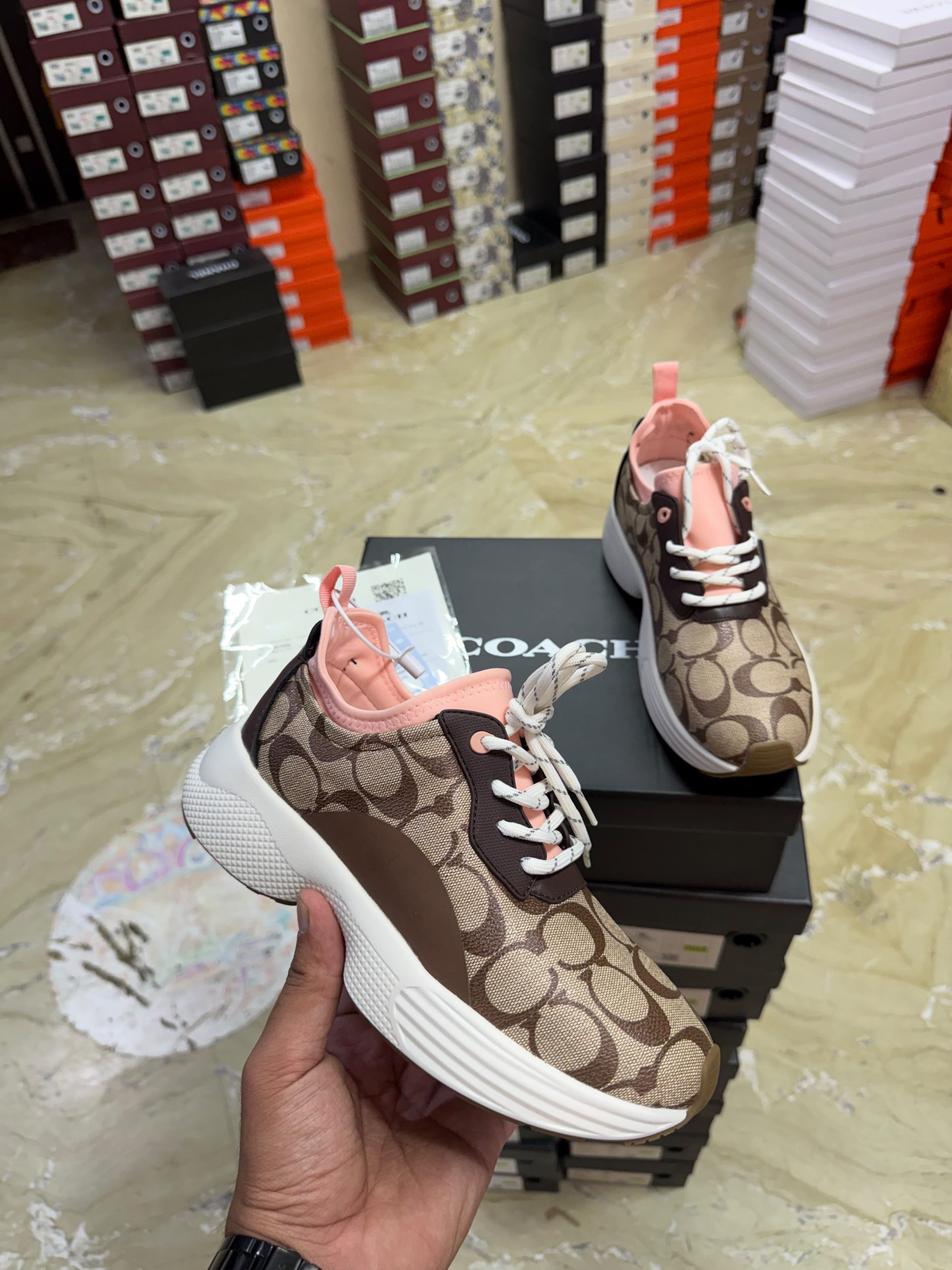 First Copy Coach Tech Runner 12A Master Copy Sneakers - View 2