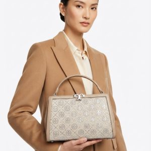 First Copy Tory Burch Kira Chevron Quilted Leather Shoulder Bag with Box Set view 1