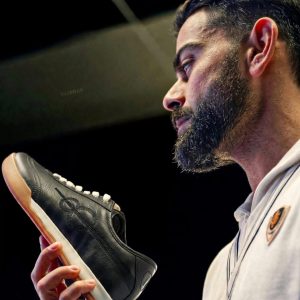 First Copy Puma One8 Virat Kohli Seam 18 Triple Black Signature Sneakers view 1